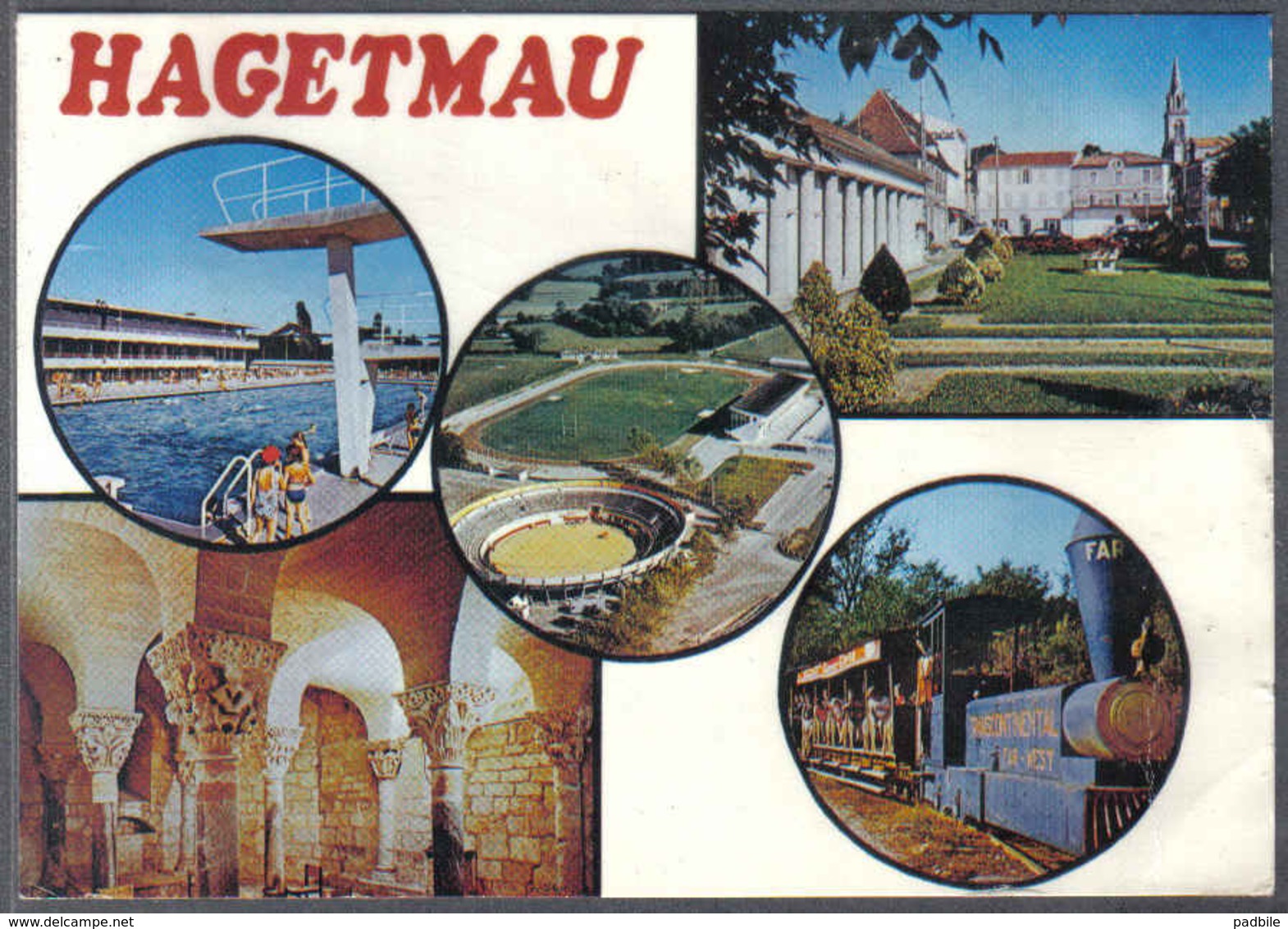 Carte Postale 40. Hagetmau  Trés Beau Plan - Hagetmau