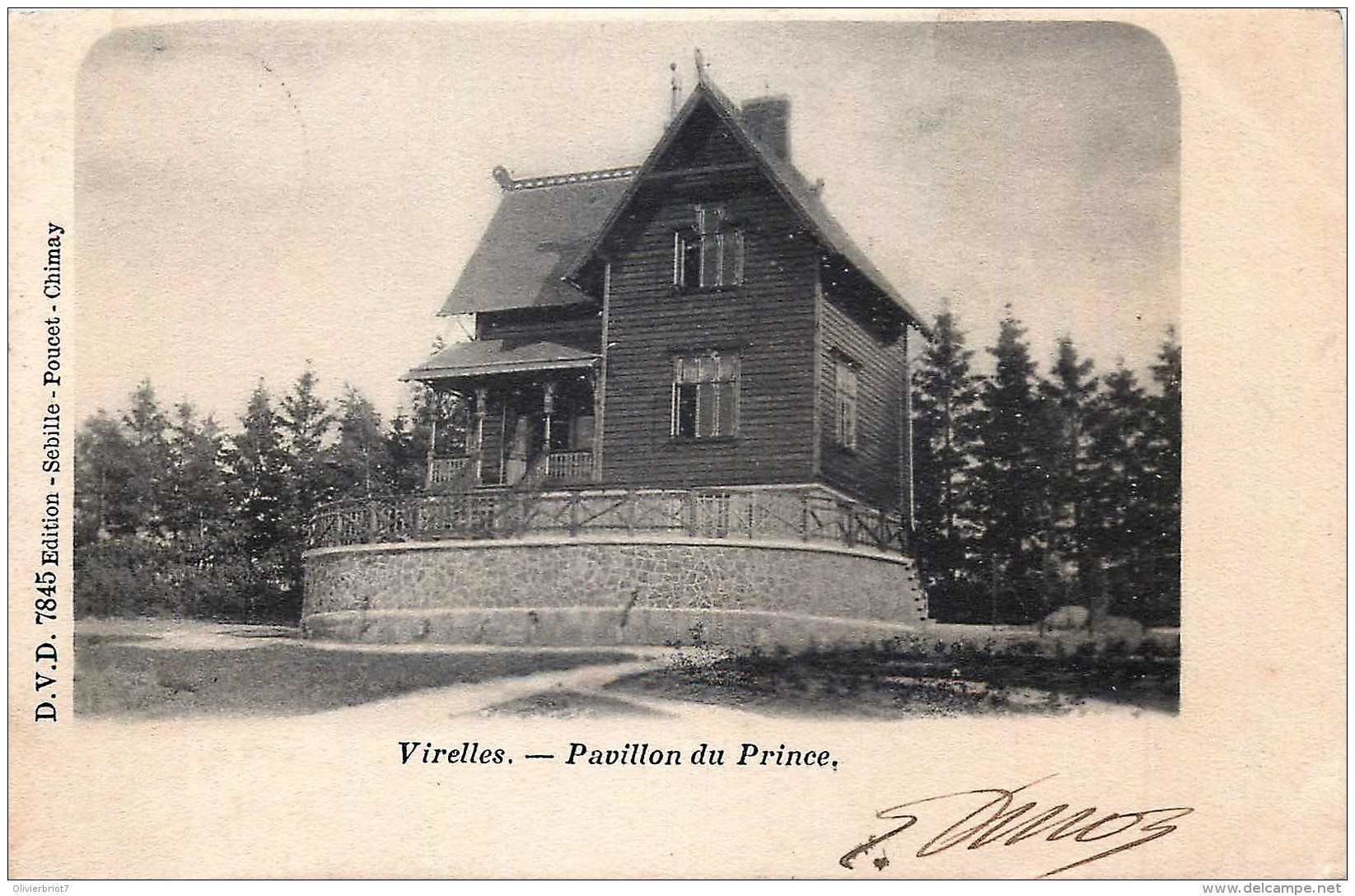 Chimay - D.V.D. 7845 - Virelles - Pavillon Du Prince - Chimay