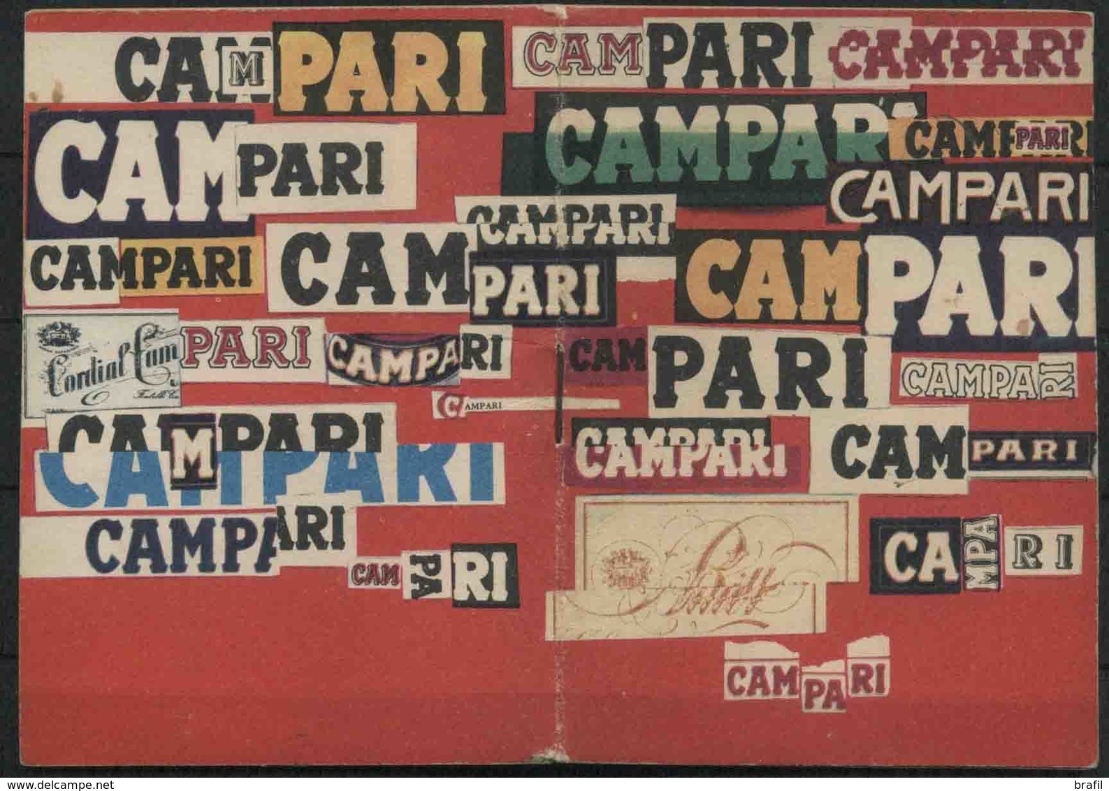 1965 Calendarietto Campari,copertina  Di Bruno Munari Nuovo Ottime Condizioni - Formato Piccolo : 1961-70