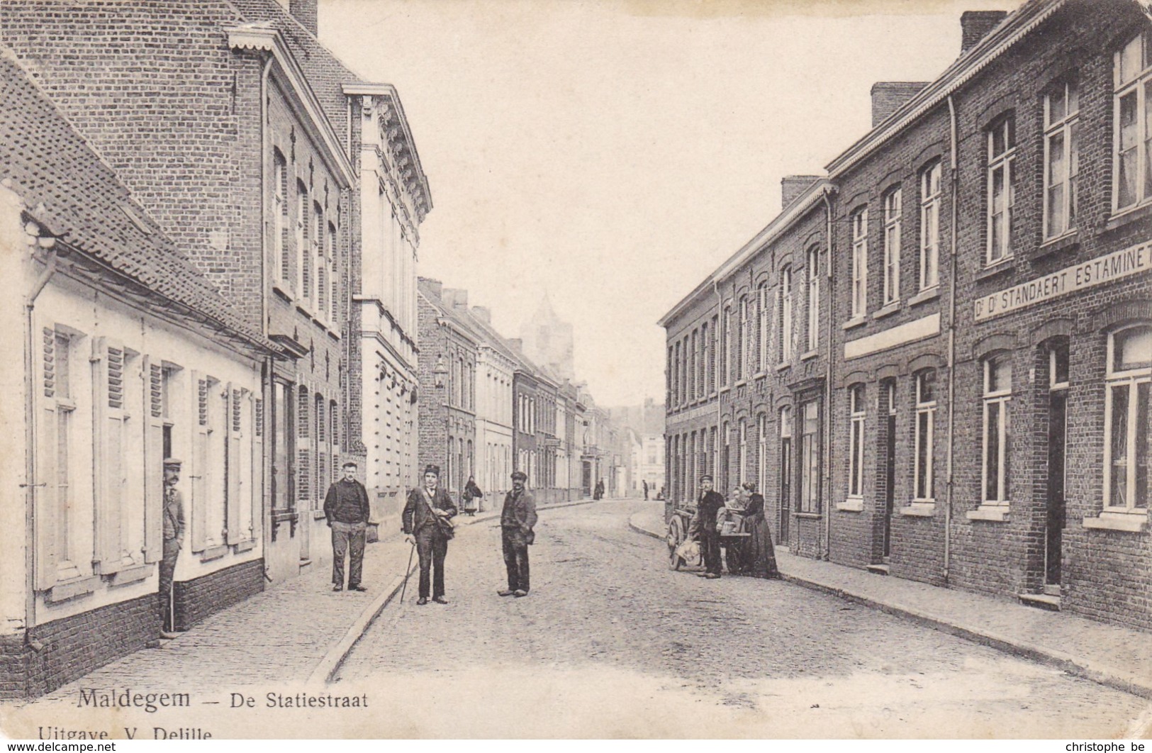 Maldegem, Maldeghem, De Statiestraat (pk45085) - Maldegem