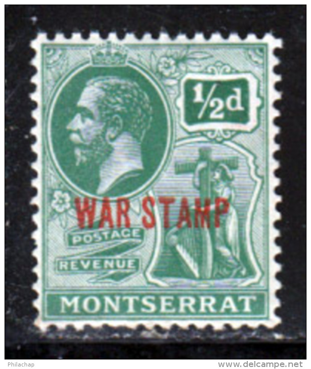 Montserrat 1917 Yvert 53 ** TB - Montserrat