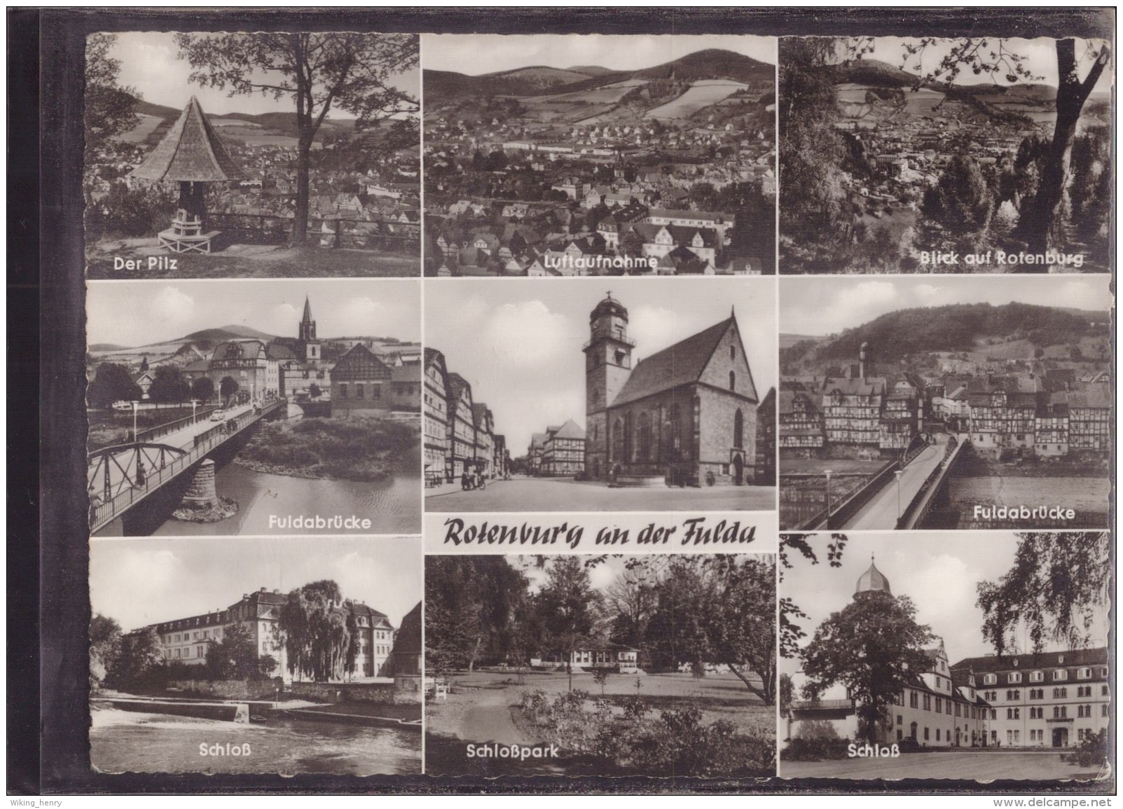 Rotenburg An Der Fulda - S/w Mehrbildkarte 1 - Rotenburg