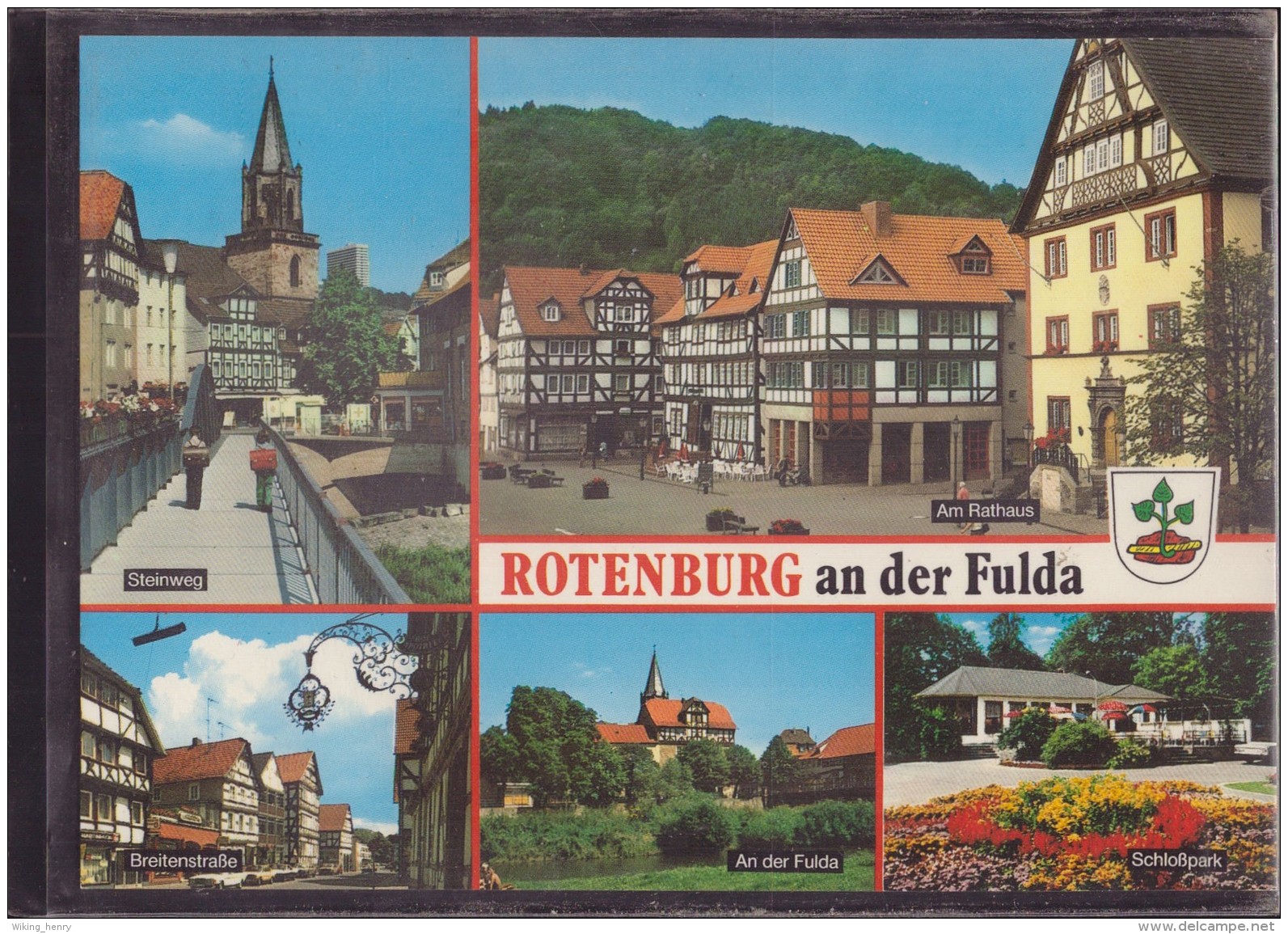 Rotenburg An Der Fulda - Mehrbildkarte 6 - Rotenburg