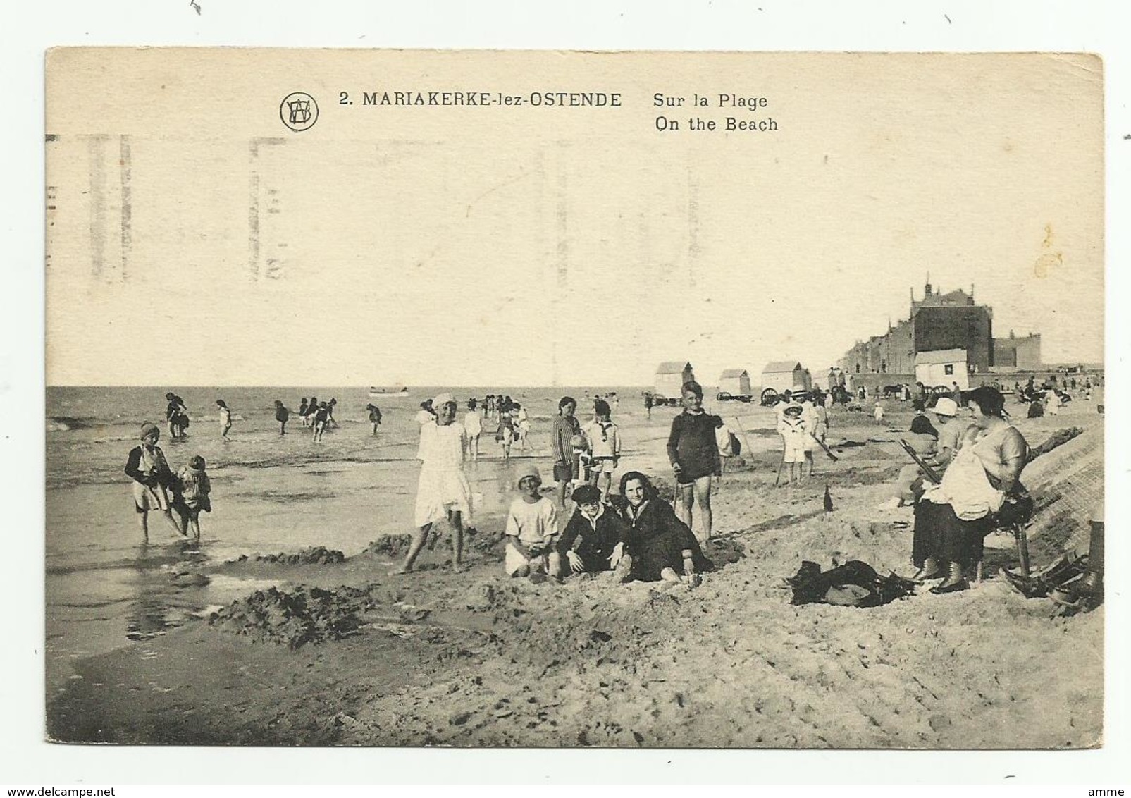 Mariakerke-Bains (Oostende)  *   Sur La Plage - On The Beach - Oostende