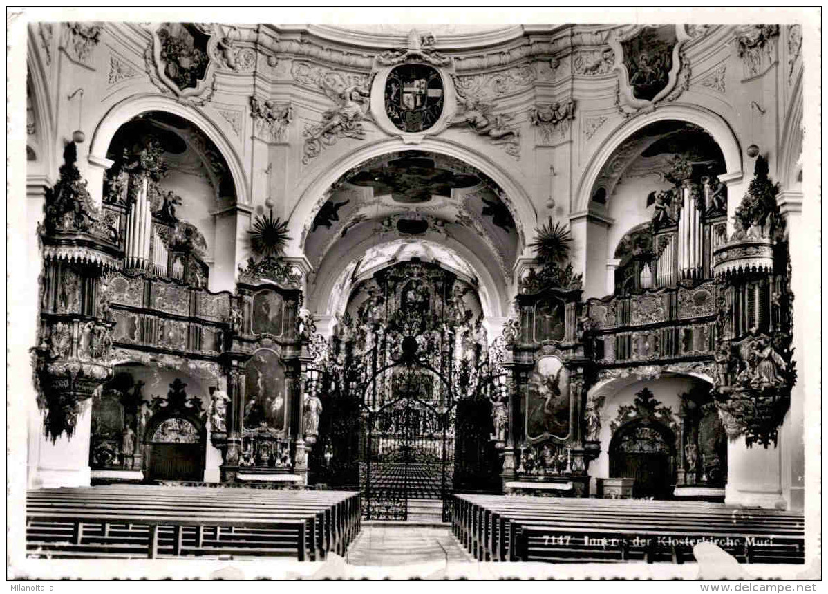 Inneres Der Klosterkirche Muri (7147) * 12. 8. 1949 - Muri