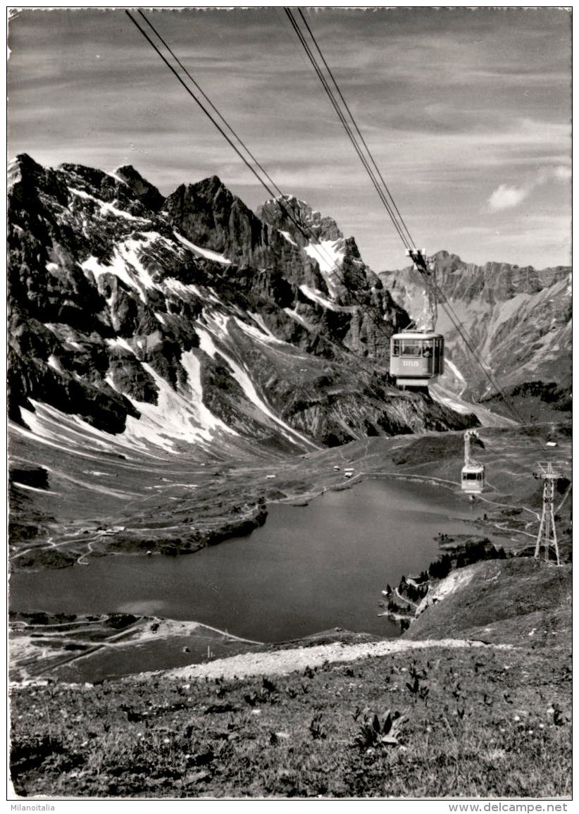 Titlisbahn - Blick Auf Trübsee (02594) * 25. 9. 1966 - Autres & Non Classés