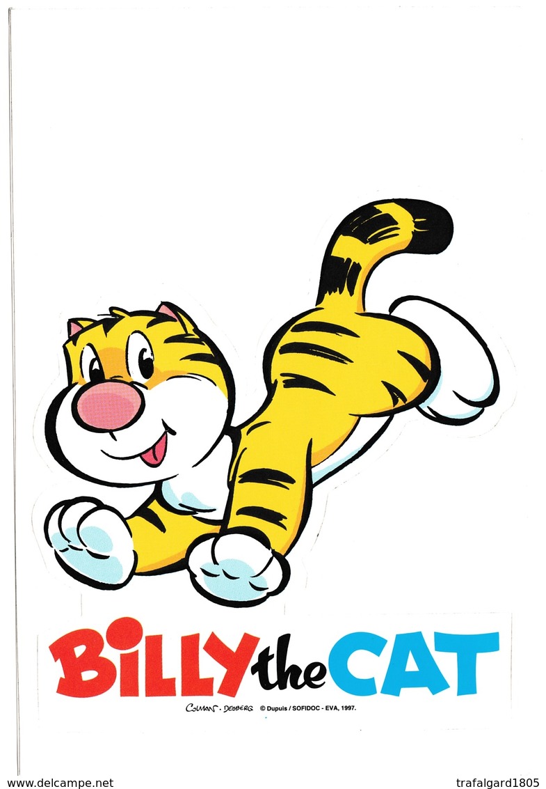 BD48. BILLY THE CAT - Aufkleber