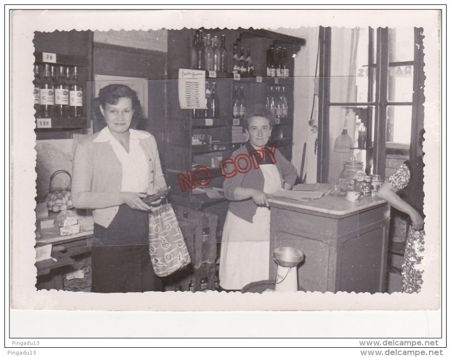 Au Plus Rapide Bretagne ? Finistère ? Photo Intérieur Commerce épicerie Années 50 - Métiers