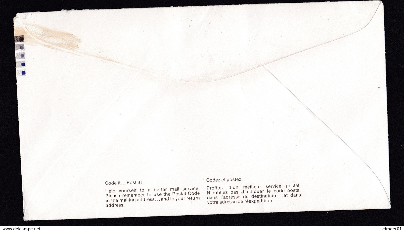 Canada: Stationery Cover, 1981, Line Art (minor Damage, See Scan) - Brieven En Documenten