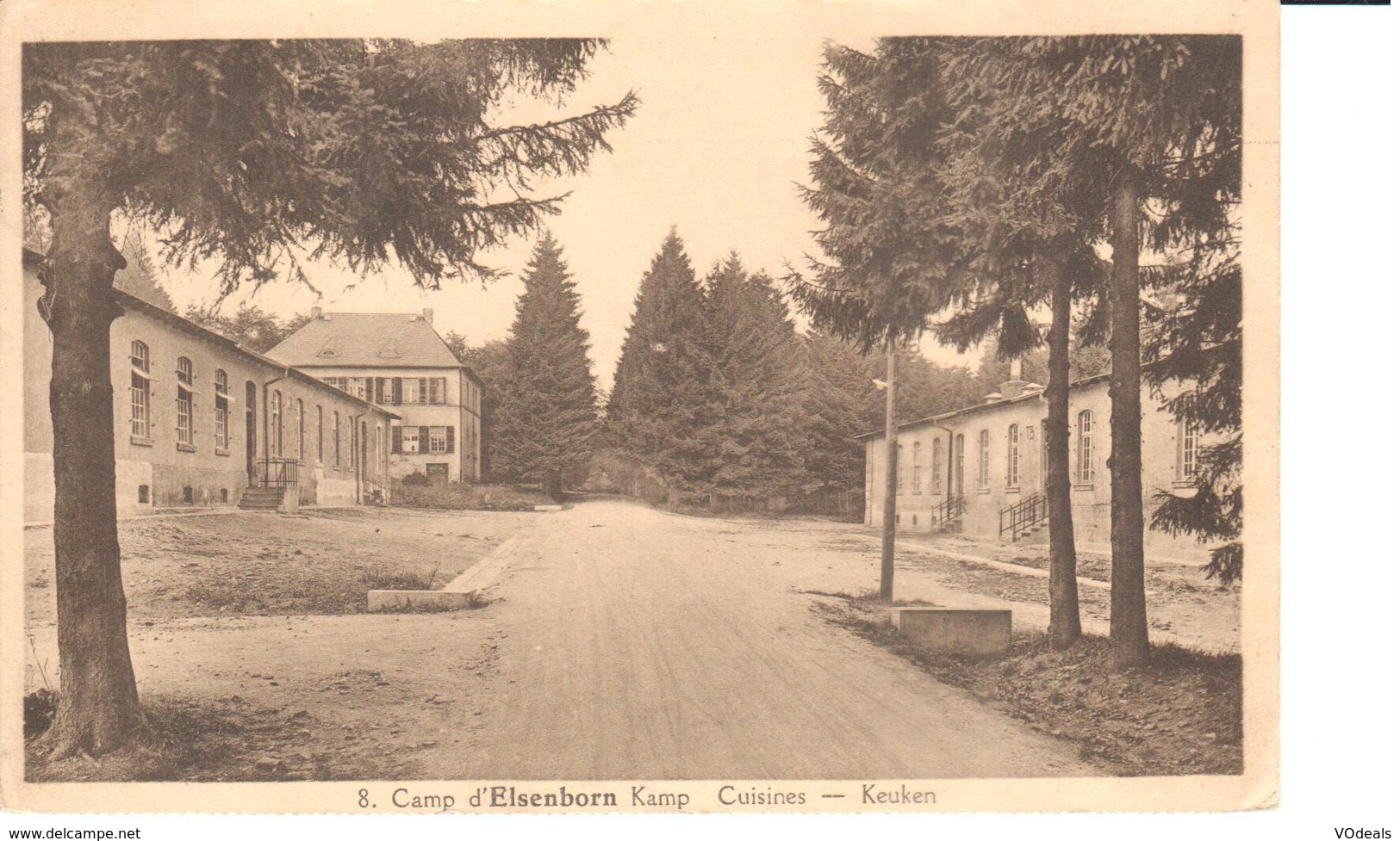 Elsenborn (camp) - CPA - Camp D'Elsenborn - Cuisine - Elsenborn (camp)