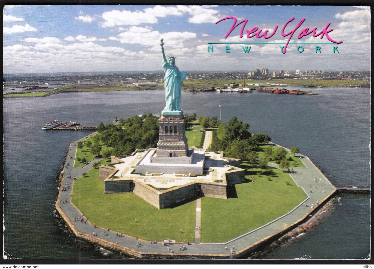 USA United States New York 1998 / Liberty Island And The "Statue Of Liberty" - Statue Of Liberty