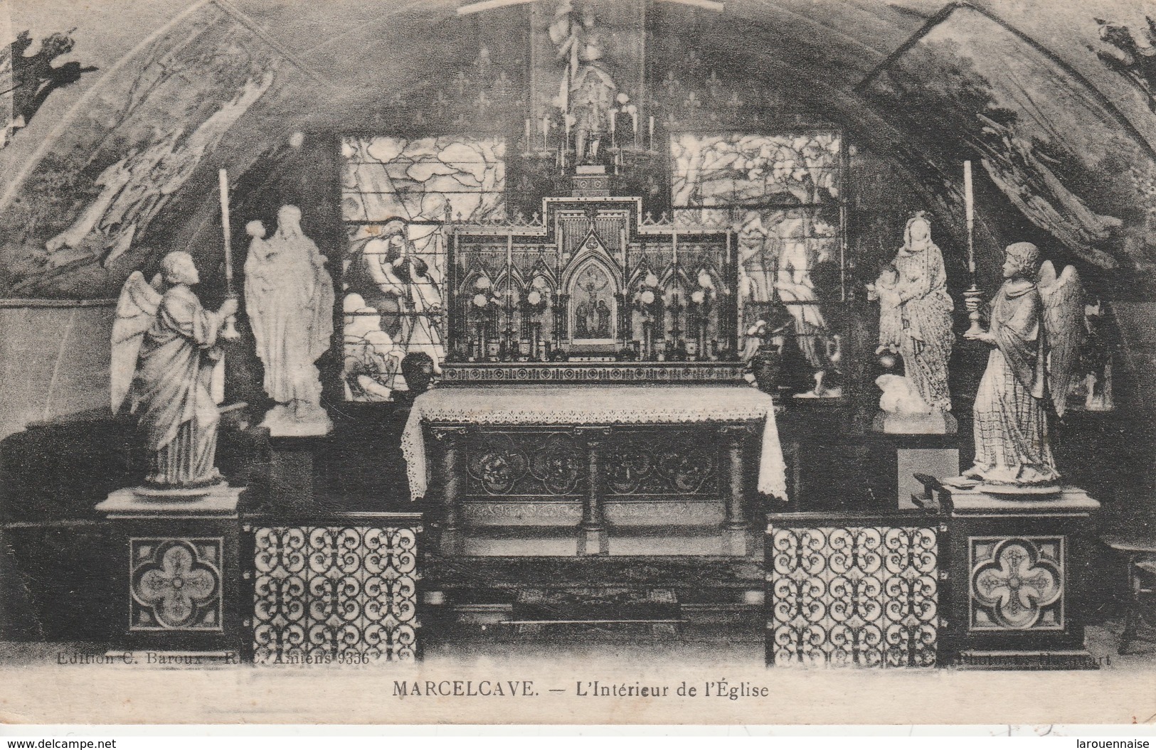 80 - MARCELCAVE - L' Intérieur De L' Eglise - Autres & Non Classés