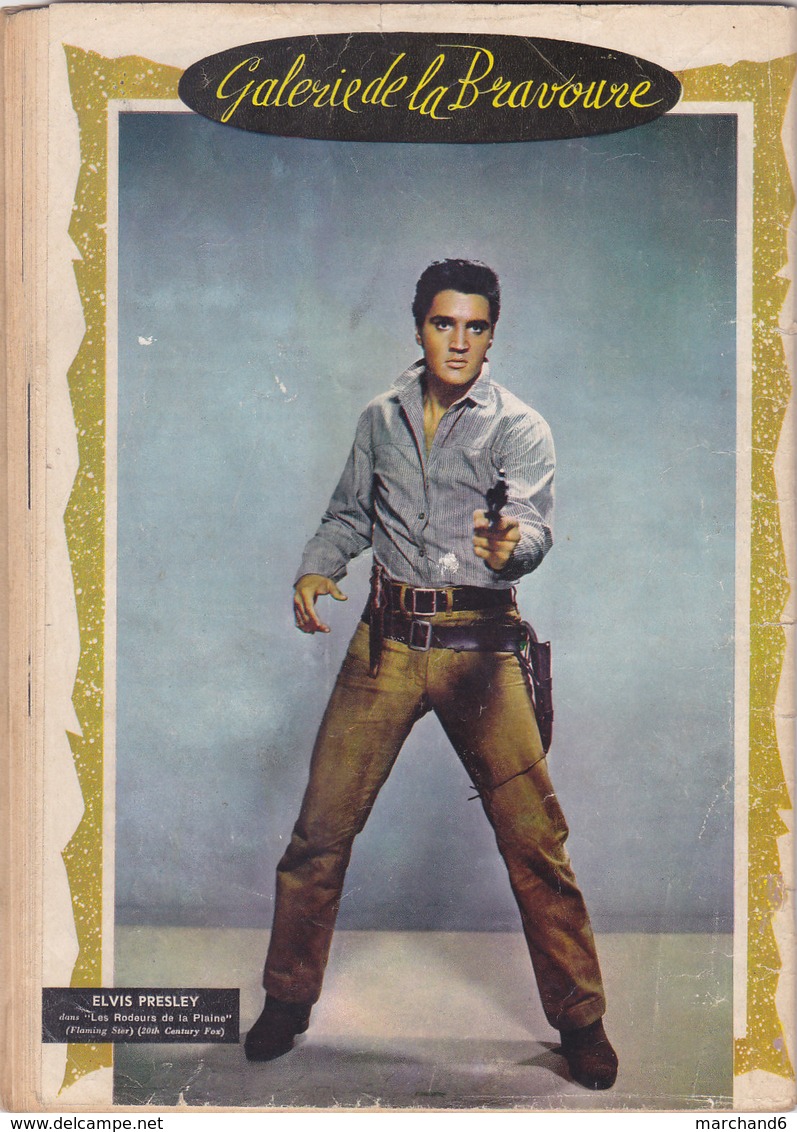 Star Ciné Bravoure Film Le Commando Sacrifié Avec Leo Genn Kieron Moore Michael Medwin N°12 Octobre 1961 Elvis Presley - Cinéma / TV