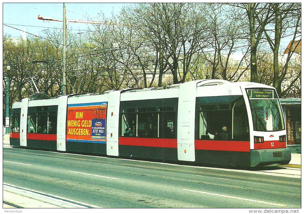 TRAM * TRAMWAY * RAIL * RAILWAY * RAILROAD * VIENNA * AUSTRIA * AUSTRIAN * ABORIGINAL ART * Top Card 0204 * Hungary - Tramways