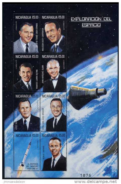Nicaragua 2000 -  Space Exploration - 1 Sheet - Nicaragua