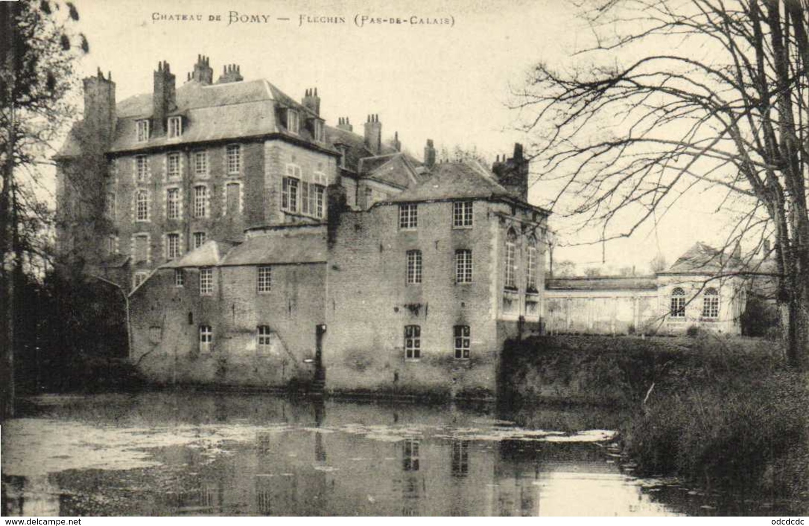 Chateau De BOMY  Flechin Pas De Calais Recto Verso - Autres & Non Classés