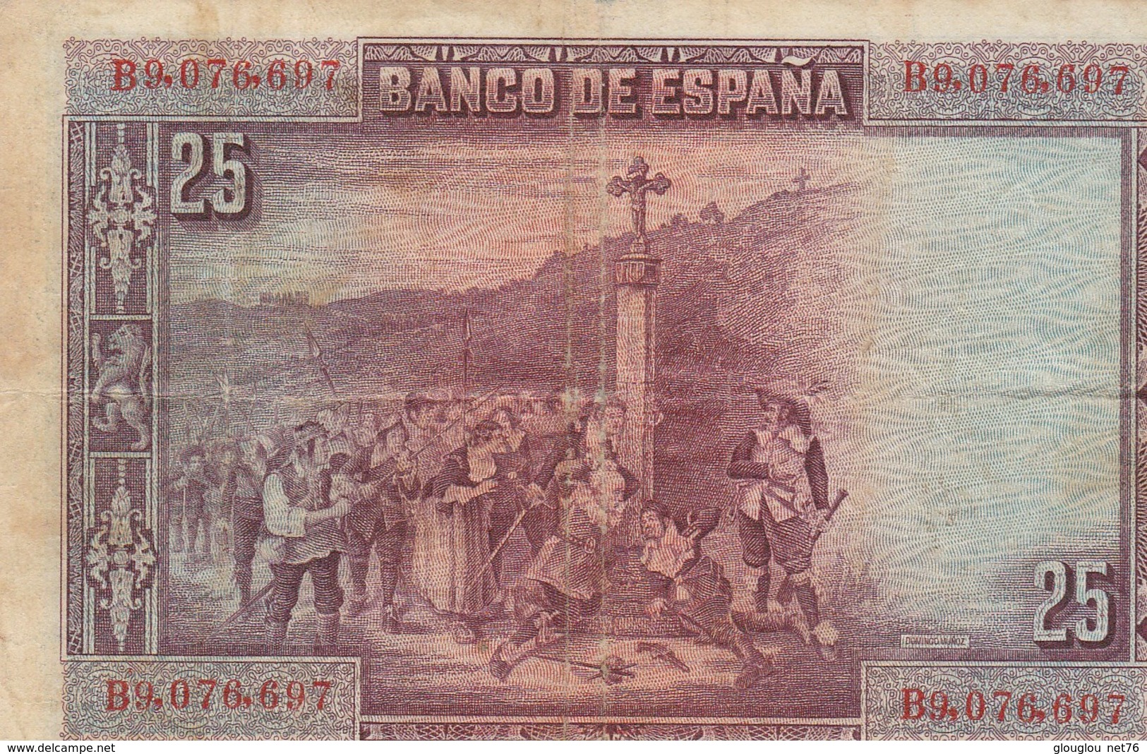 BILLET DE BANQUE... ESPAGNE  25 - Autres & Non Classés