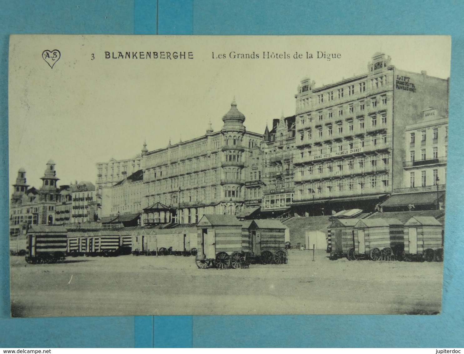 Blankenberghe Les Grands Hôtels De La Digue - Blankenberge
