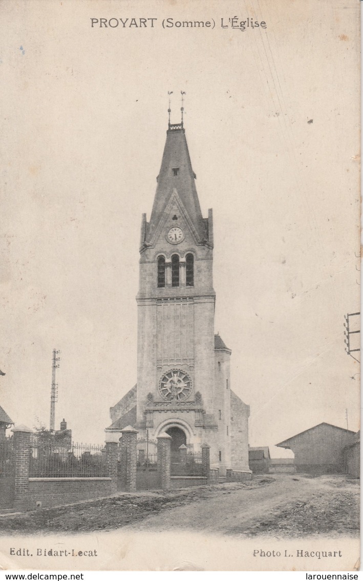 80 - PROYART - L' Eglise - Autres & Non Classés