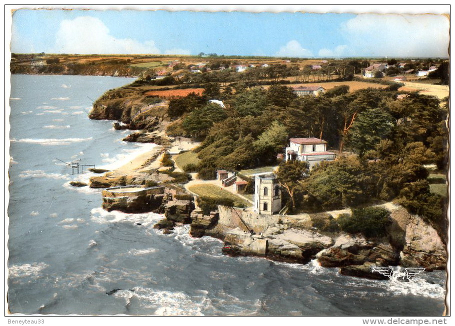 CPSM (Réf : H800) LA BERNERIE (LOIRE-ATLANTIQUE 44) Les Roches Grises Et Plage De La Rinais - La Bernerie-en-Retz