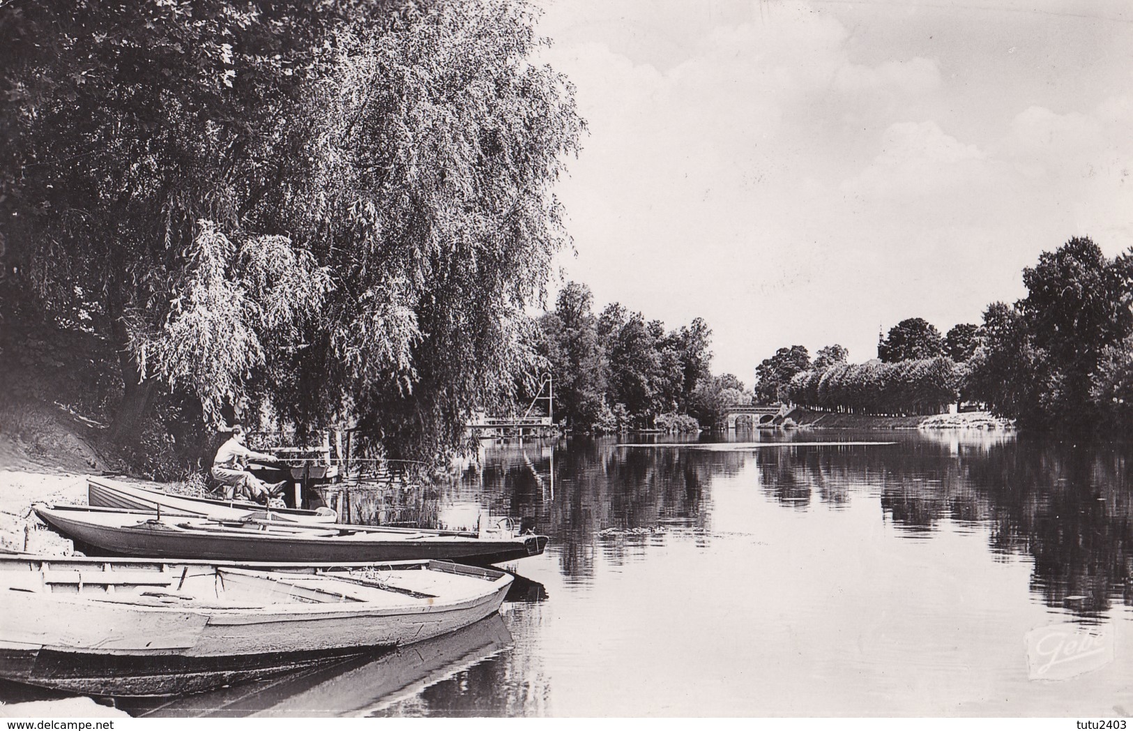 63 HARDRICOURT                     Les Bords De Seine                       Timbree - Hardricourt