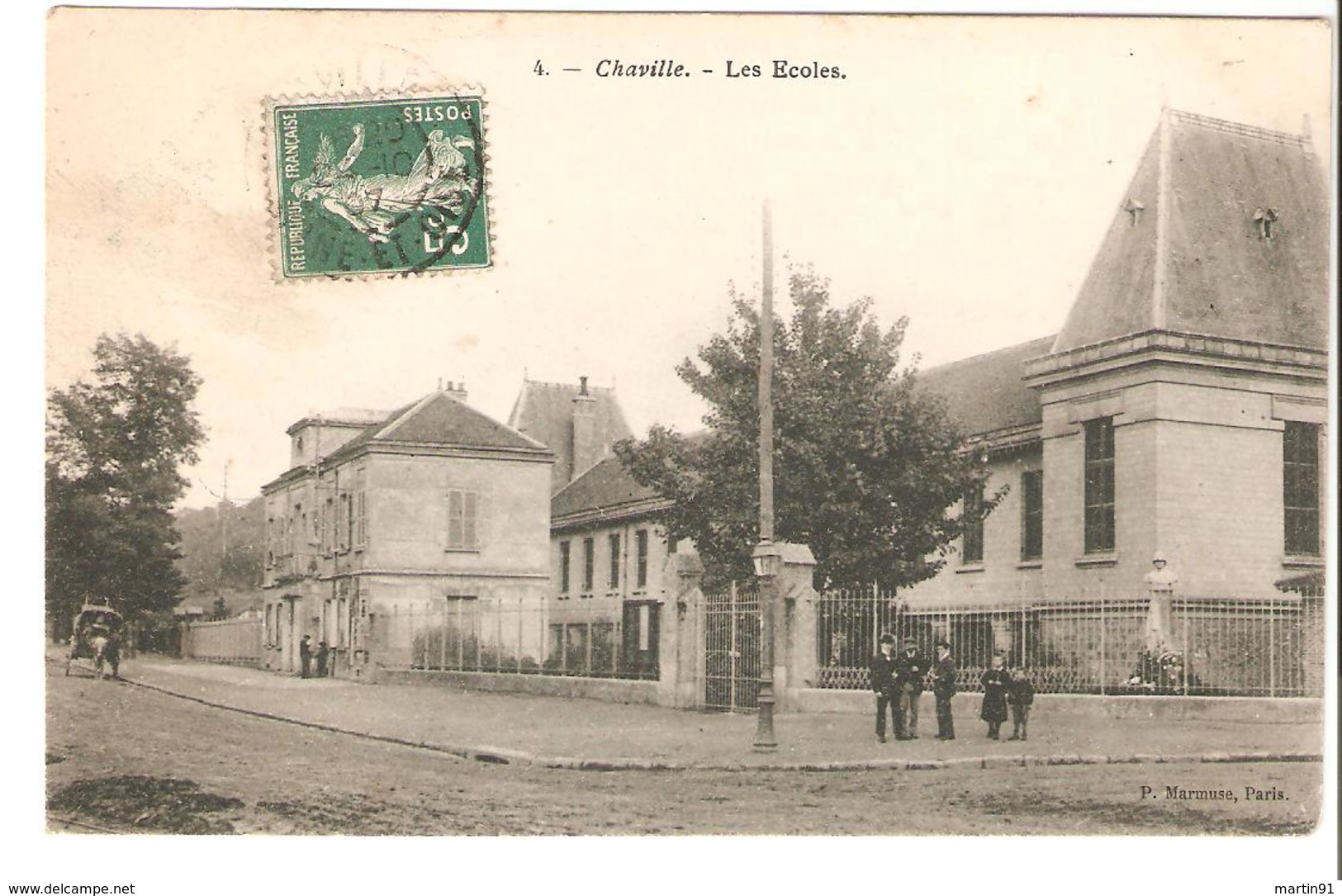 Chaville - Les Ecoles 1907 - Chaville