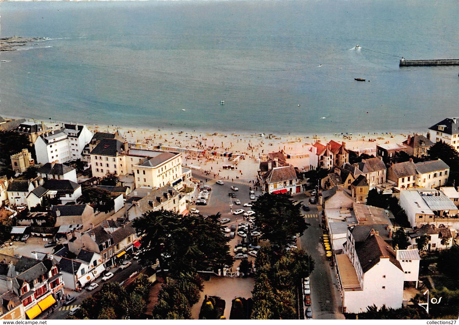 56-QUIBERON-LA PLACE HOCHE ET LA PLAGE - Quiberon