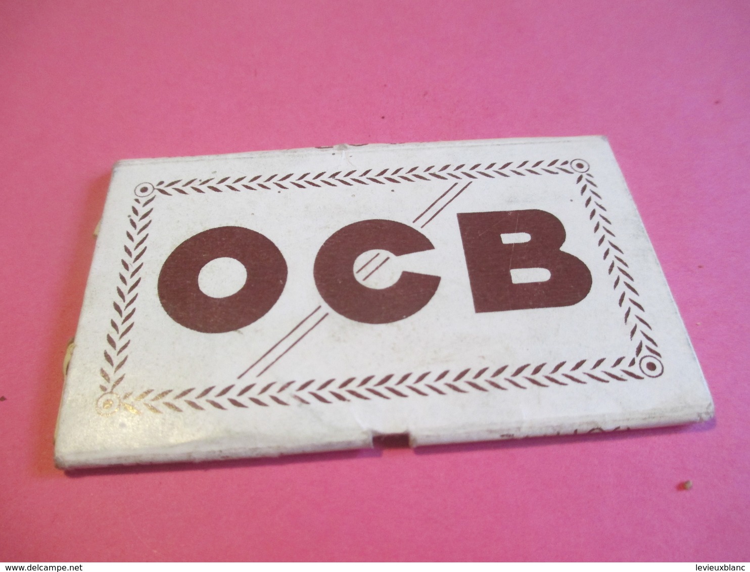 Carnet Papier Cigarettes/OCB/Papeteries R Bolloré/Couverture Carton Blanc/DRUM/N°4/Finistére/Vers1920-1950 CIG46 - Other & Unclassified