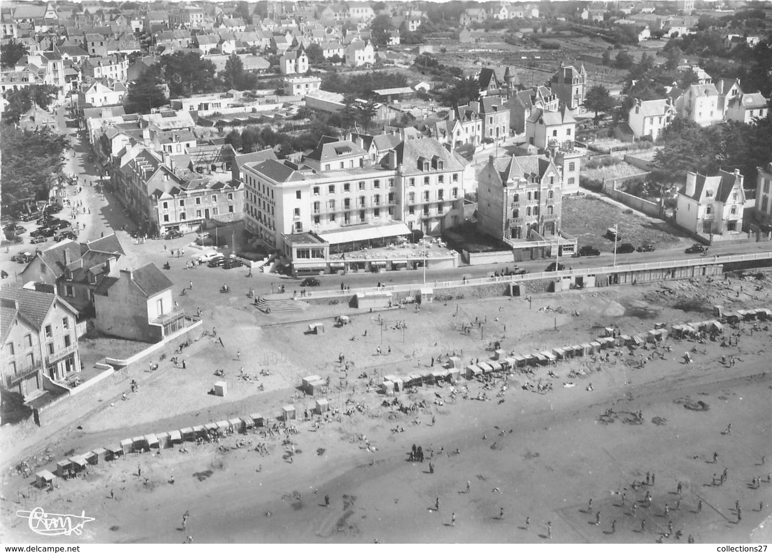 56-QUIBERON-VUE AERIENNE DE LA PLAGE - Quiberon