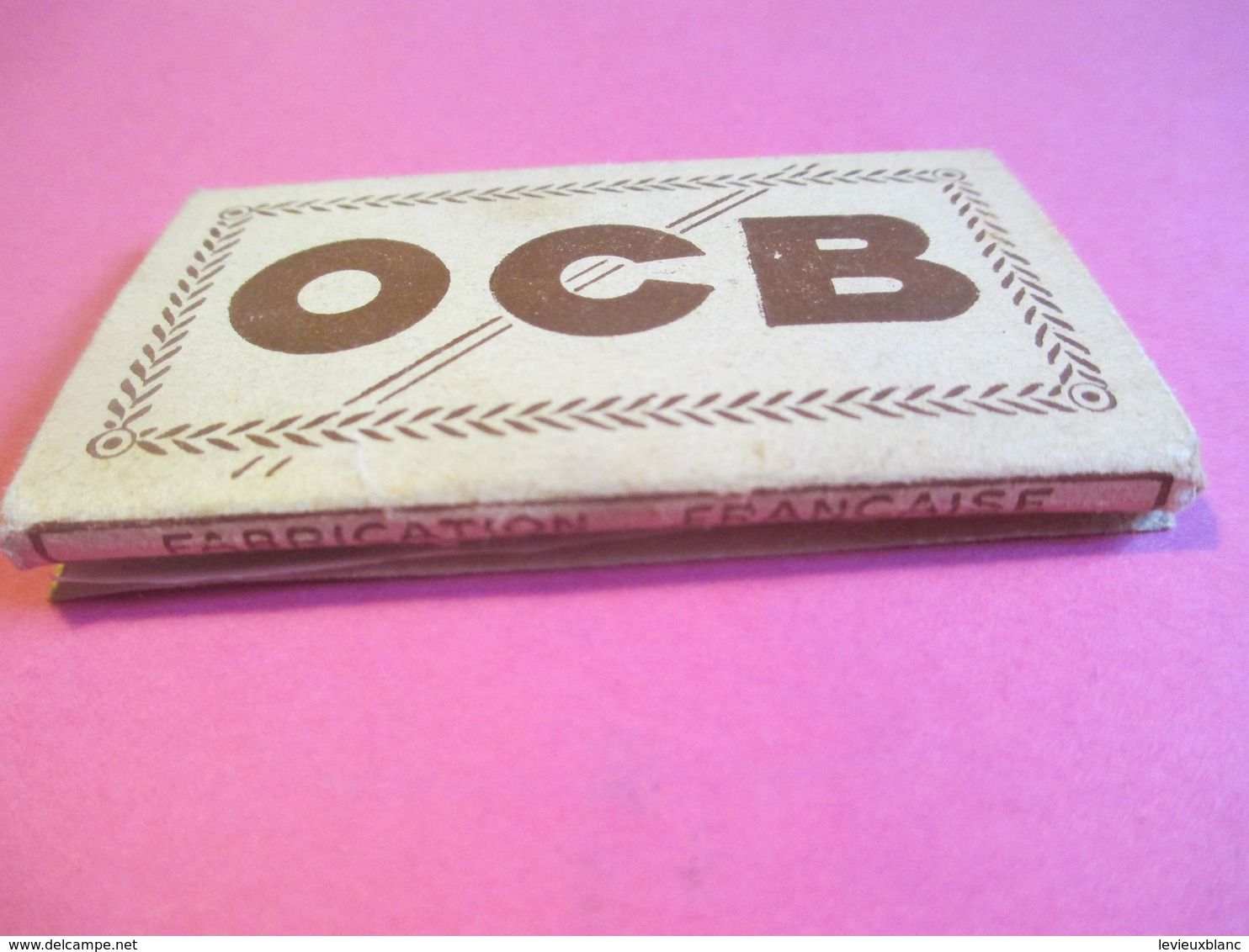 Carnet Papier Cigarettes/OCB/Papeteries R Bolloré/Couverture Carton Léger/Provisoire/N°4/Finistére/Vers1920-1950 CIG47 - Other & Unclassified