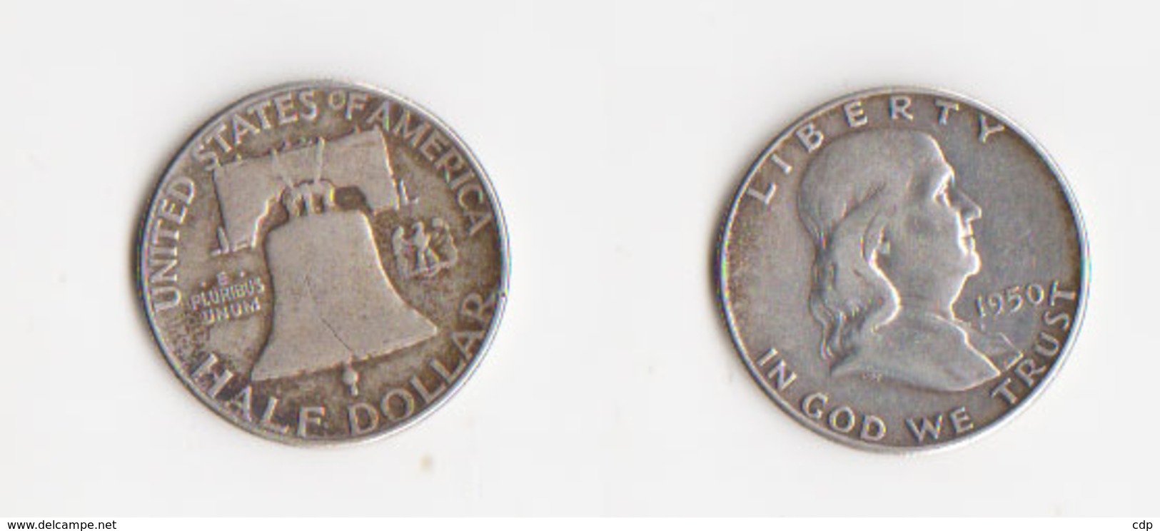 Pièce Half Dollar USA 1950 - Zentralamerika