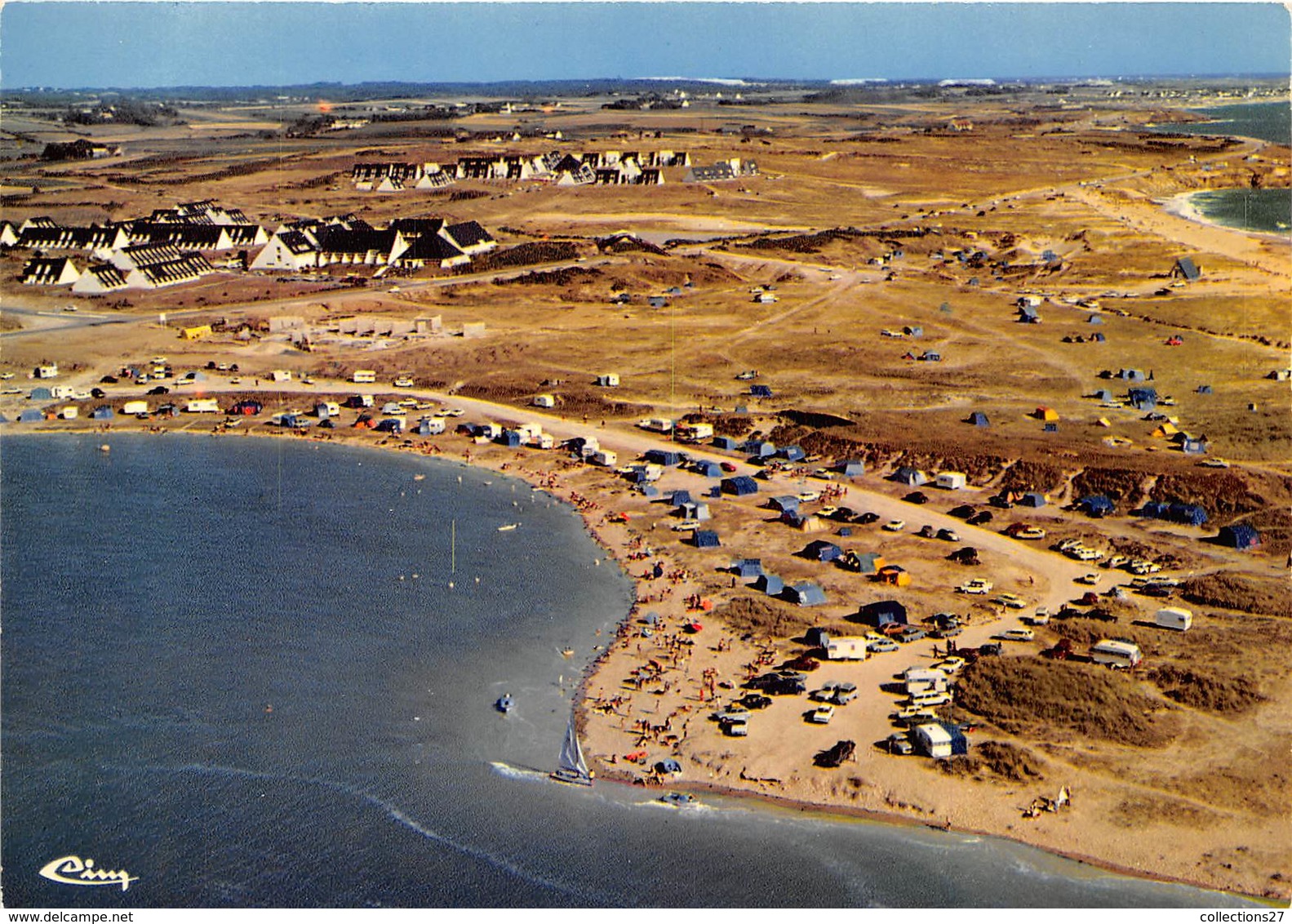 56-GUIDEL-PLAGE- VUE  AERIENNE - Guidel