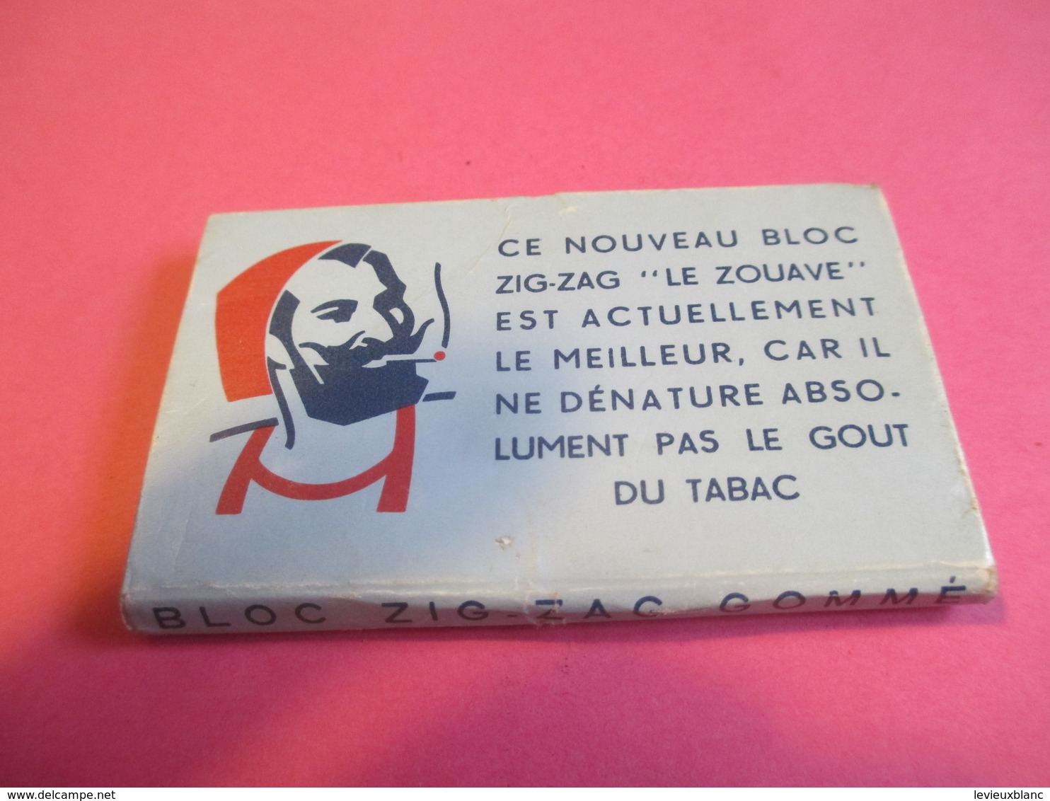 Carnet Papier Cigarettes/ZIG-ZAG Gommé Automatique/Superfin/Le Zouave/Braustein Fréres Paris /Vers1960-1970      CIG48 - Autres & Non Classés