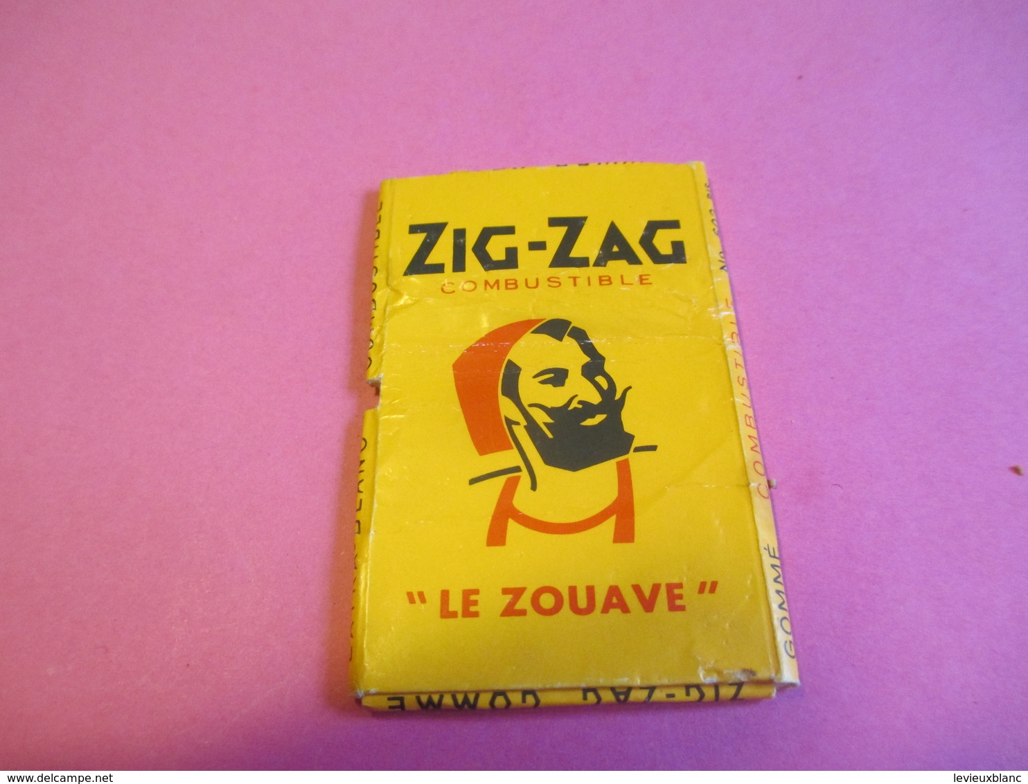 Carnet Papier Cigarettes/ZIG-ZAG Gommé Automatique/combustible/Le Zouave/Braustein Fréres Paris/Vers1960-1970      CIG49 - Autres & Non Classés