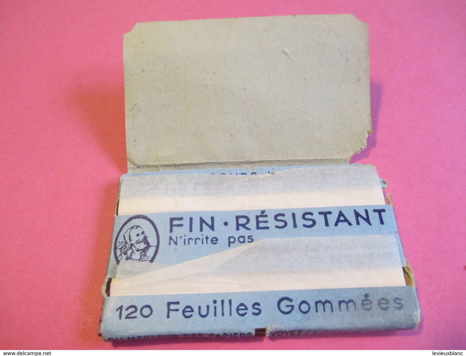 Carnet Papier Cigarettes/Bloc ZIG-ZAG Gommé/Automatique/N°601 Bis/Fin , Résistant/Vers 1920-1950    CIG50 - Other & Unclassified