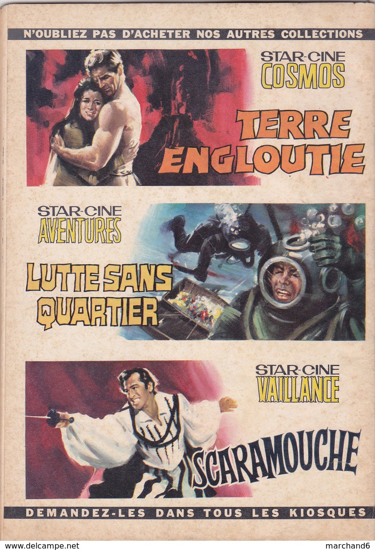 Star Ciné Bravoure Film Il était Trois Flibustiers Avec Annamaria Pierangeli Ch Polloch Philippe Clay  N°89 Aout 1964 - Films