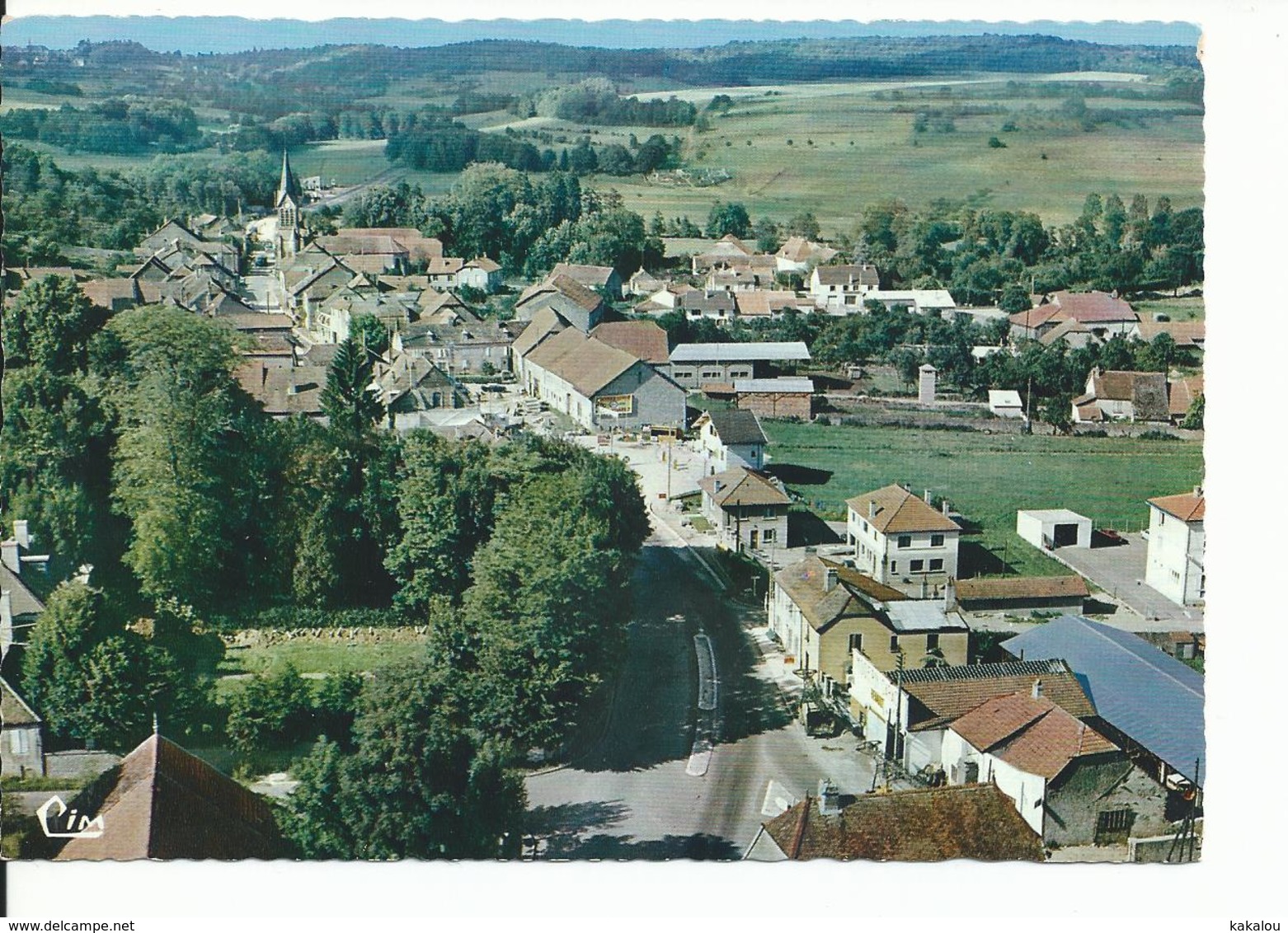 LONGEAU (52) Vue Générale  Aérienne - Le Vallinot Longeau Percey