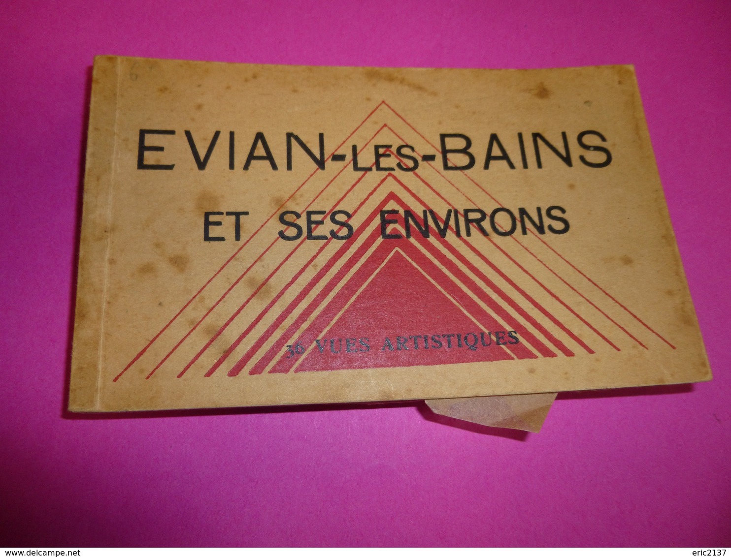 CARNET COMPLET DE 36 CARTES  ..EVIANS LES BAINS ET SES ENVIRONS - Evian-les-Bains