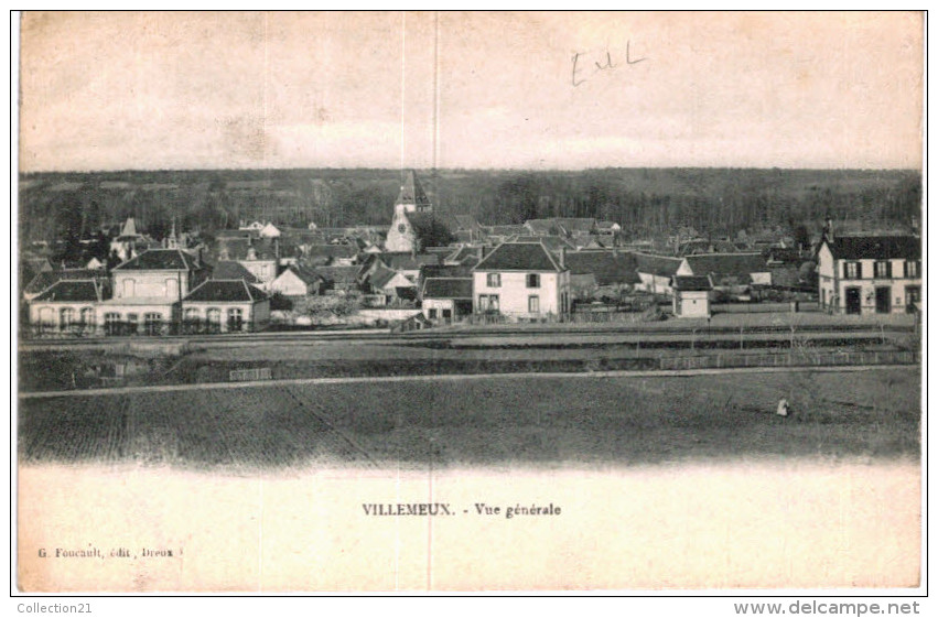 VILLEMEUX .... VUE GENERALE - Villemeux-sur-Eure