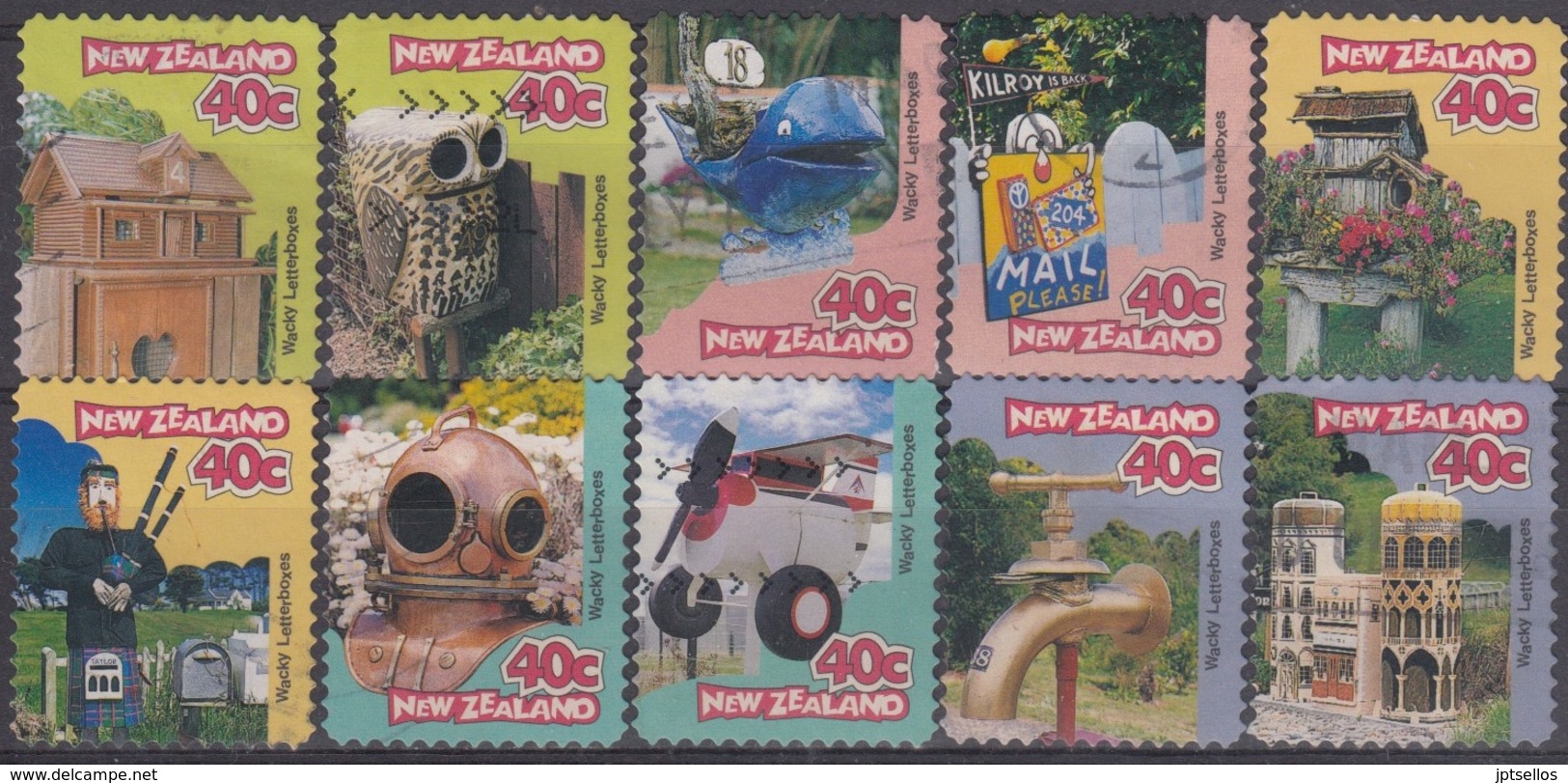 NUEVA ZELANDA 1997 Nº 1537/46 USADO - Used Stamps