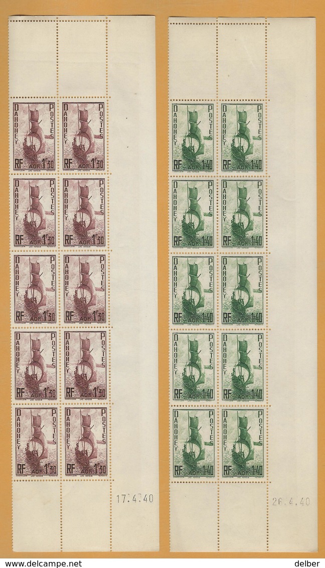 8Fc-997:  N° 133+135  In Blok V.10 : XX = Postfris: .. Om Verder Uit Te Zoeken... - Unused Stamps