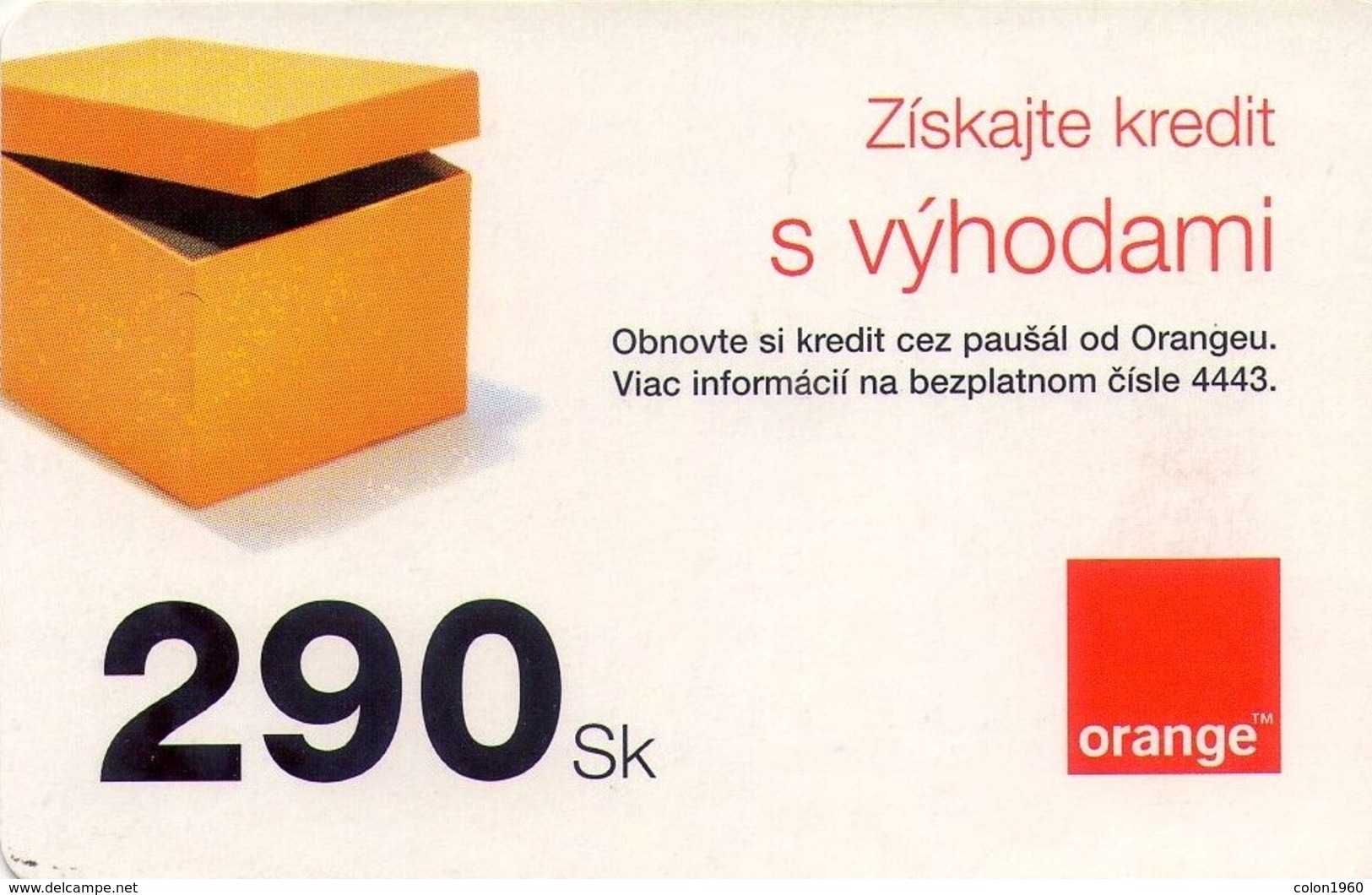 TARJETA TELEFONICA  DE ESLOVAQUIA. PREPAGO (005) - Slowakei