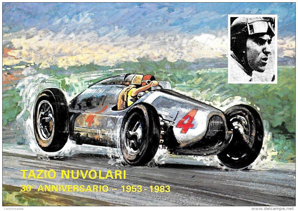 [MD1255] CPM - TAZIO NUVOLARI 1953/1983 30° ANNIVERSARIO - NUMERATA 719 - Non Viaggiata - Altri & Non Classificati