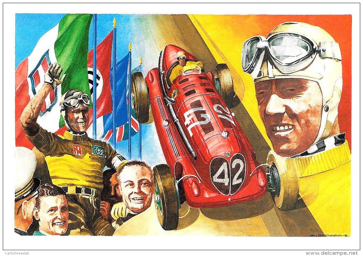 [MD1266] CPM - 1882/1992 CENTENARIO DELLA NASCITA DI TAZIO NUVOLARI - PUBLICARD - Viaggiata 1992 - Grand Prix / F1