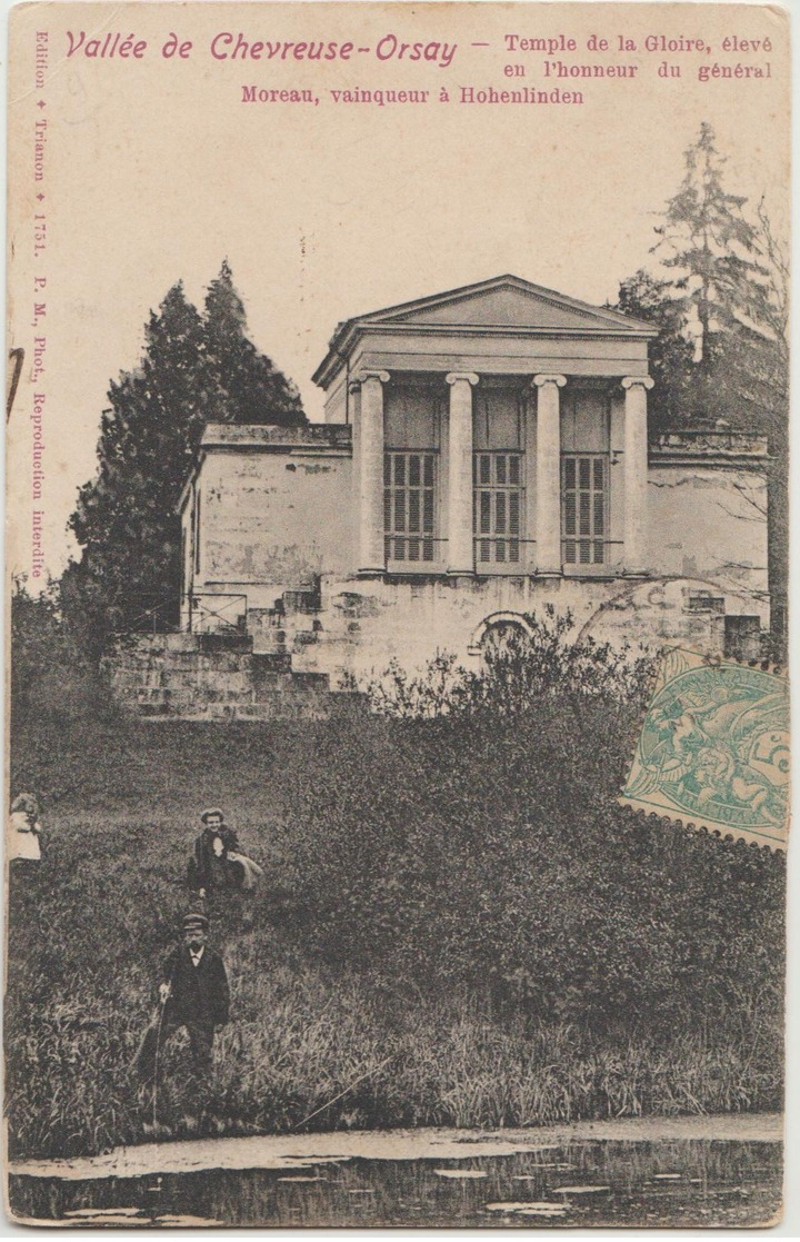 Cpa ( 91 Essonne ) Vallée De Chevreuse - Orsay , Temple De La Gloire Elevé En  L'honneur Du General Moreau - Orsay