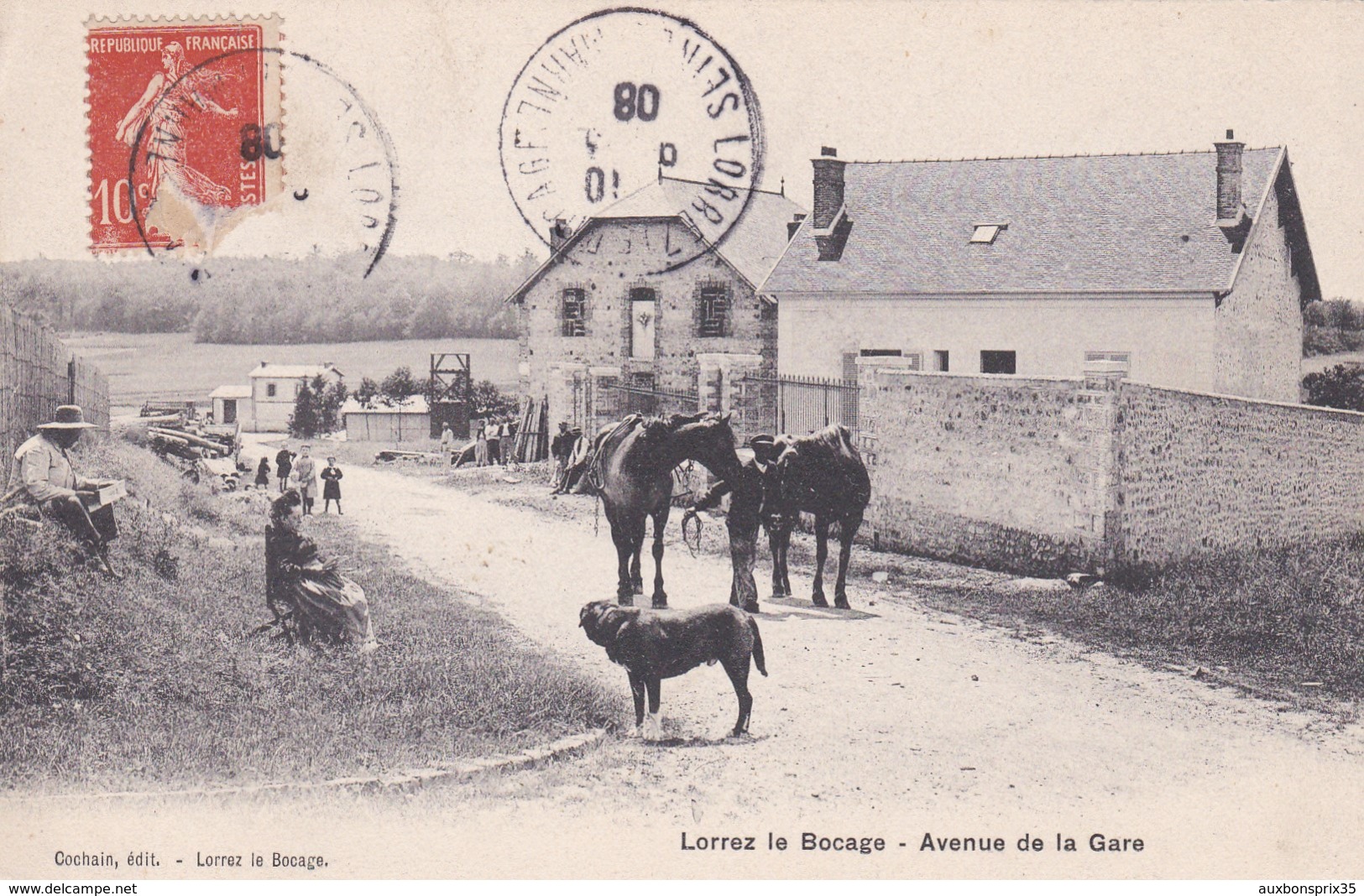 LORREZ LE BOCAGE - AVENUE DE LA GARE - 77 - Lorrez Le Bocage Preaux