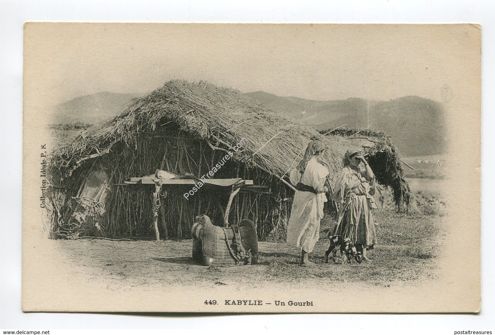 Un Gourbi - Kabylie - Scenes