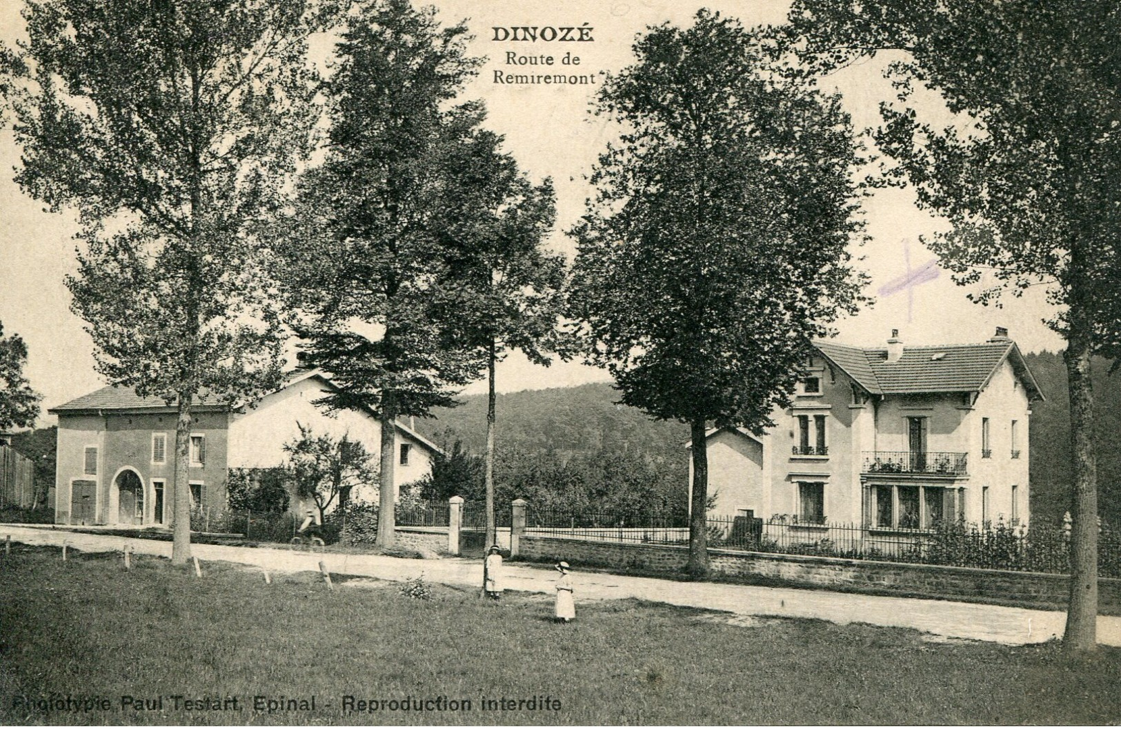 CPA "DINOZE"Route De Remiremont - Autres & Non Classés