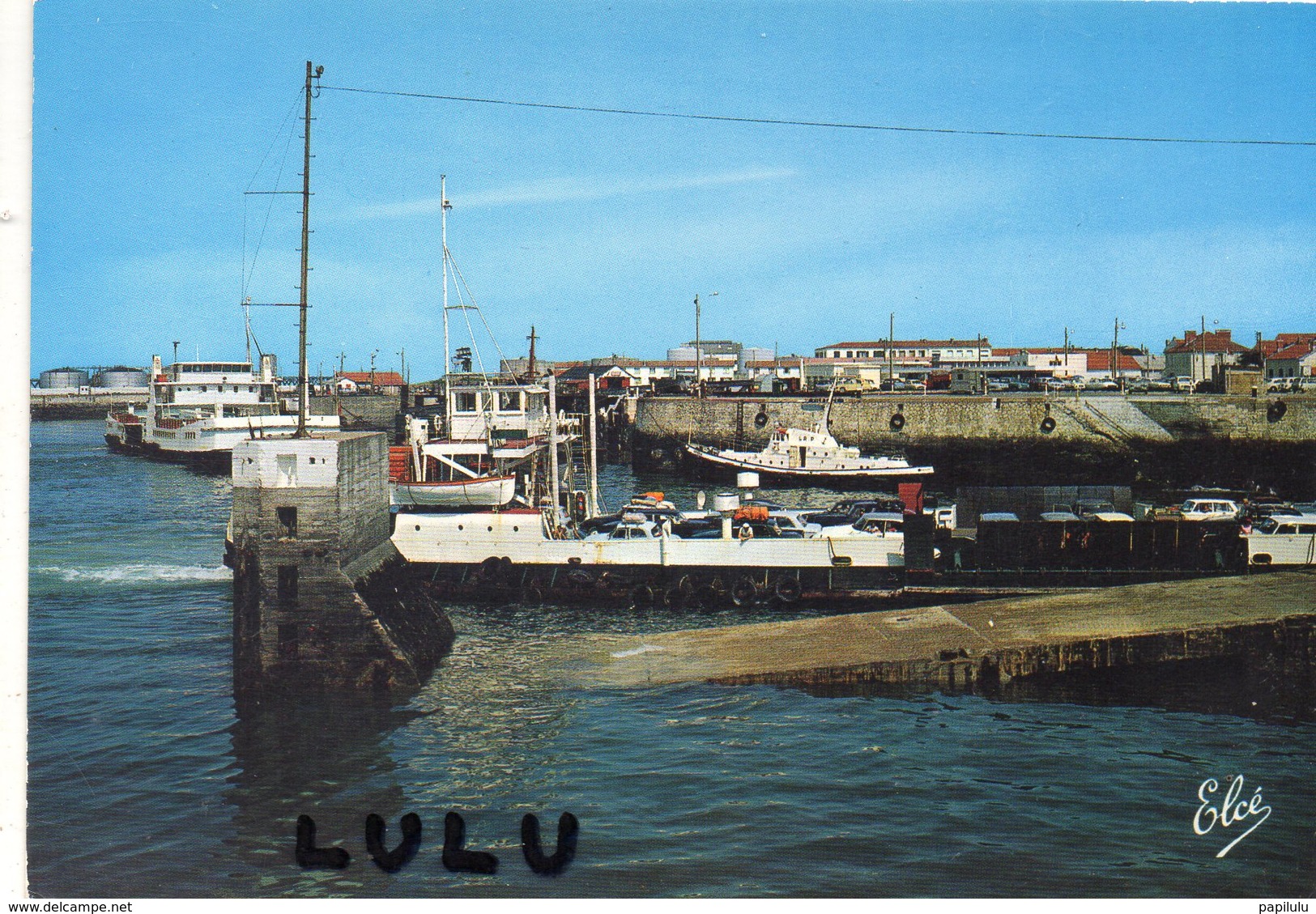 DEPT 17 : édit. L Chatagneau N° 5968 : La Rochelle La Pallice Le Départ Du Bac Pour L île De Ré - La Rochelle