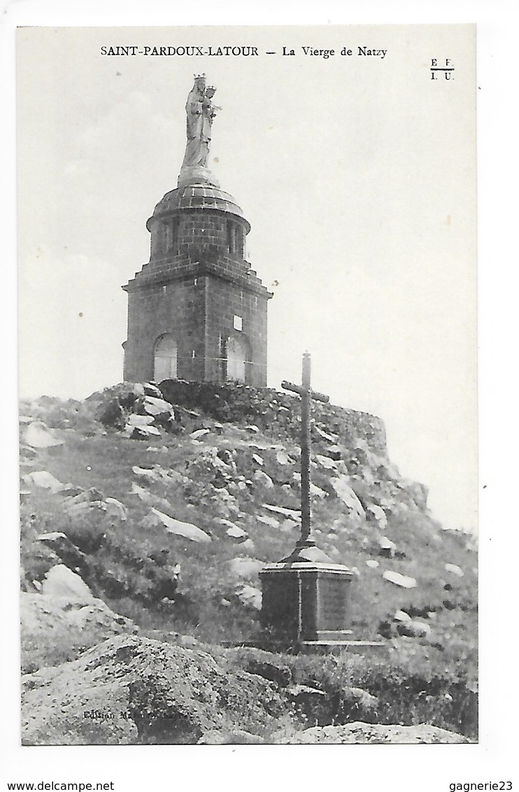 SAINT-PARDOUX-LATOUR  (cpa 63)   La Vierge De Natzy - Autres & Non Classés